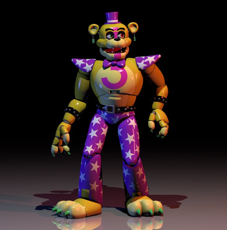 an image of a cartoon character that appears to be in the style of five nights