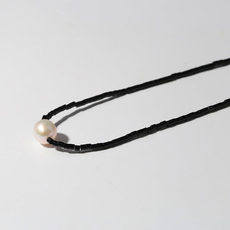 Product Details Material: silver-plated/black agate/freshwater pearl 9.5-10mm Size: Approximately 38cm in total length Weight: about 6g Collarbone Necklace, Chanel Earrings, Black Agate, 925 Silver Jewelry, Keep Jewelry, Recycled Sterling Silver, Crystal Pearls, Chain Styles, Black Onyx