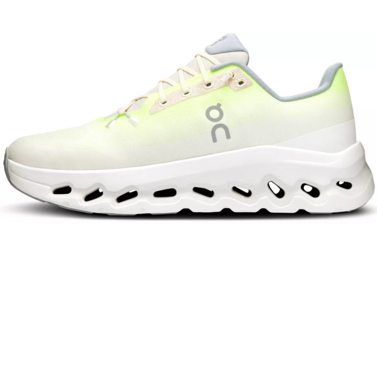 On Men's Cloudtilt Shoes Color: Lime/White Shoe Width: Medium/D Do Not Ship: Po Box, Island, Ocean Design: Engineered Mesh Upper Made From 100% Recycled Polyester Part Of The All-Day Performance Collection And Is Best Used For Travel, All-Day Use, And Recovery Outsole Is Made From A Rubber Compound For Enhanced Traction White Dynamic Running Shoes With Rubber Sole, Dynamic White Running Shoes With Rubber Sole, White Walking Shoes With Translucent Outsole For Sports, White Functional Walking Shoes With Abzorb Midsole, Functional White Walking Shoes With Abzorb Midsole, Modern White Low-top Walking Shoes, Modern White Running Shoes With Translucent Outsole, White Low-top Walking Shoes With Air Max Cushioning, White Slip-on Walking Shoes With Boost Midsole