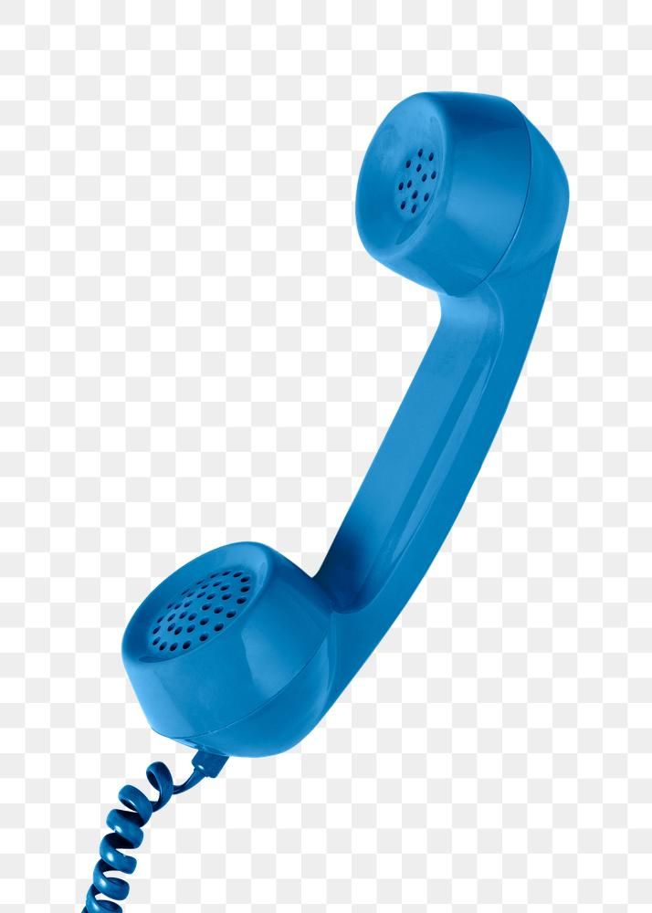 an old blue telephone on a white background png clipart free for personal use