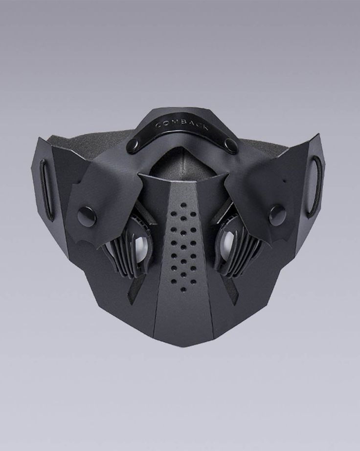 The cyber mask is made of 3M materials and has a cotton filter inside. It allows outside air to circulate while you are using it. The filter is removable it makes washing easy. The soft mask allows the skin to breathe offering a sense of comfort.