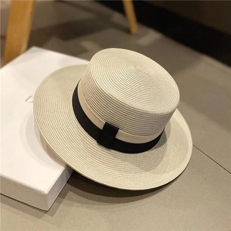 49497665339695 Panama Hats For Women, Panama Beach, Wide Hat, Flat Top Hat, Summer Straw Hat, Elegant Flats, Hat Wide Brim, Sailor Hat, Summer Hats For Women