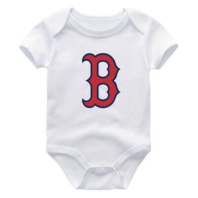 Boston Redsox Baseball Newborn Baby Kid Bodysuit Outfit Infant Sports Jersey | eBay Casual White Bodysuit With Letter Print, White Short Sleeve Bodysuit With Letter Print For Playtime, White Cotton Sports Bodysuit, Casual Short Sleeve Bodysuit For Sports, White Cotton Sporty Bodysuit, Sporty White Cotton Bodysuit, Casual Short Sleeve Sports Bodysuit, White Casual Sports Bodysuit, White Casual Bodysuit For Sports