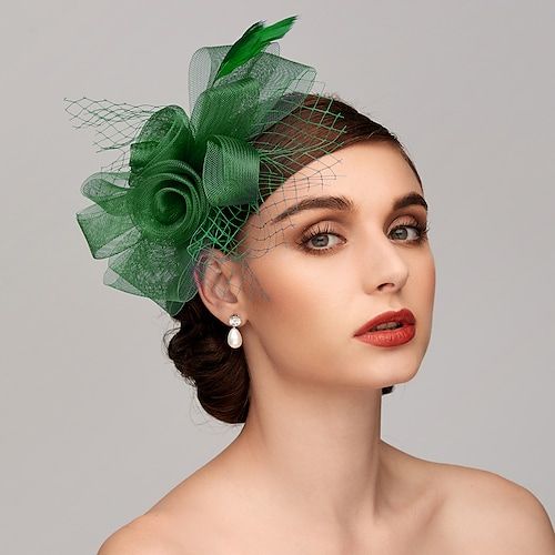 Category:Headpiece,Fascinators; Embellishment:Bow(s); Gender:Women's; Quantity:1PC; Occasion:Wedding,Horse Race,Ladies Day,Melbourne Cup,Cocktail,Royal Astcot; Material:Net,Feather; Head Circumference:54-58; Front page:WE; Shipping Weight:0.037 Race Wedding, Kentucky Derby Wedding, Derby Wedding, Wedding Tea Party, Cocktail Vintage, Horse Wedding, Derby Hats Fascinators, Wedding Party Accessories, Horse Race