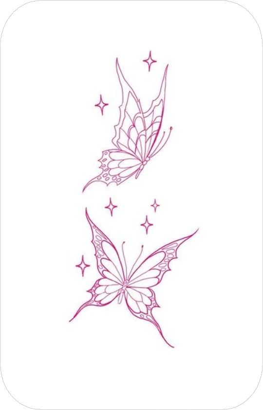 Photocard Backside, Butterfly Tattoos Images, Butterfly Tattoo Stencil, Tattoos 2024, Unique Butterfly Tattoos, Dragon Tattoo For Women, Small Pretty Tattoos, Meaningful Tattoo, Red Ink Tattoos