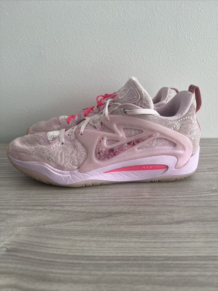 Nike KD 15 Aunt Pearl Pink Sneakers Shoes DQ3851-600 Men's Size 15 Basketball Kd 15 Aunt Pearl, Nike Kd 15, Nike Kd, Pearl Pink, Pink Sneakers, Sneakers Shoes, Basketball, Nike, Sneakers