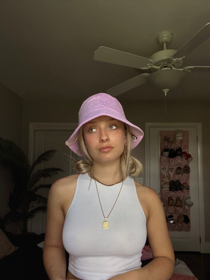 • Color: Pink, Lavender • Size: One Size• Material: 100% Polyester• Solid Terry Bucket Hat Trendy Snapback Sun Hat For Spring, Spring Everyday Bucket Hat, Everyday Spring Bucket Hat, Trendy Pink Bucket Hat For Spring, Trendy Purple Bucket Hat For Spring, Pink Everyday Hat For Spring, Adjustable Purple Bucket Hat For Spring, Trendy Purple Hats For Spring, Trendy Purple Bucket Hat With Curved Brim