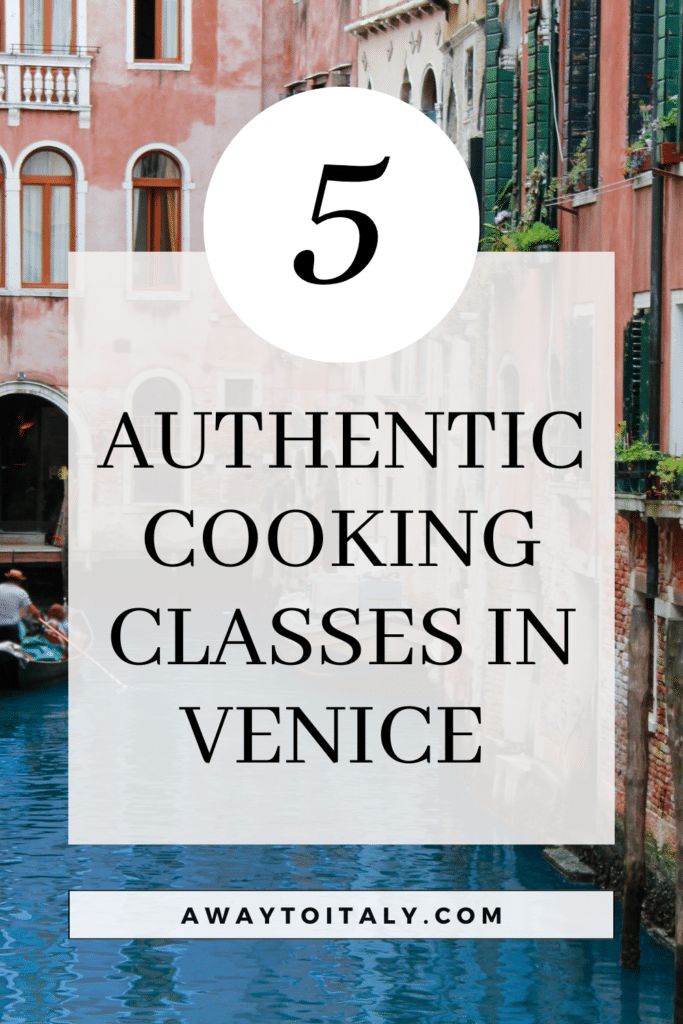 the words 5 authentic cooking classes in venice