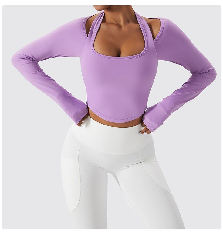 78% Nylon . 22% Spandex Soft. comfortable. skin friendly 4-way stretch. breathable and sweat-wicking Perfect for both sports activities and daily life Long Sleeve Sports Top, Halter Long Sleeve, Lantern Sleeve Sweater, Corset Midi Dress, Strapless Bandeau, Corset Mini Dress, Beautiful Figure, Long Sleeve Sweater Dress, Ribbed Knit Sweater