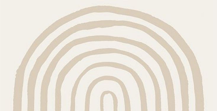 an image of a white and beige wallpaper with lines in the middle that are overlapping