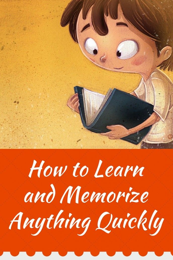 the cover of how to learn and memoize anything quickly, with an image of a young