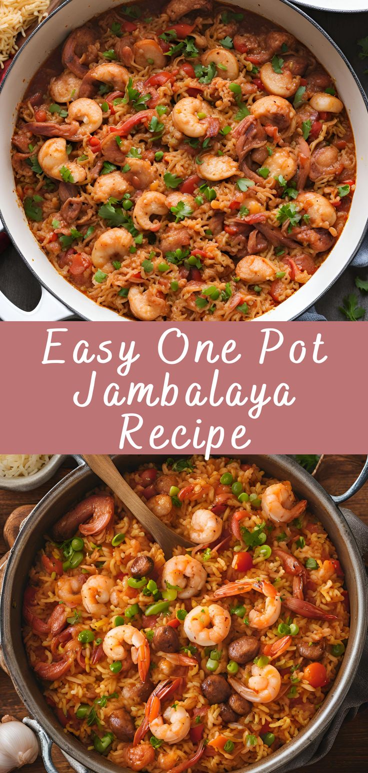 One Pot Shrimp And Sausage Jambalaya, Quick Jambalaya Recipe One Pot, Low Sodium Jambalaya, Jambalaya Recipe Sausage And Shrimp, Recipes For Jambalaya, Shrimp Jumbalya Recipe, Chicken Jambalaya Recipe Instant Pot, Jambalaya Recipe Shrimp, Jambalaya Recipe Easy Crock Pot