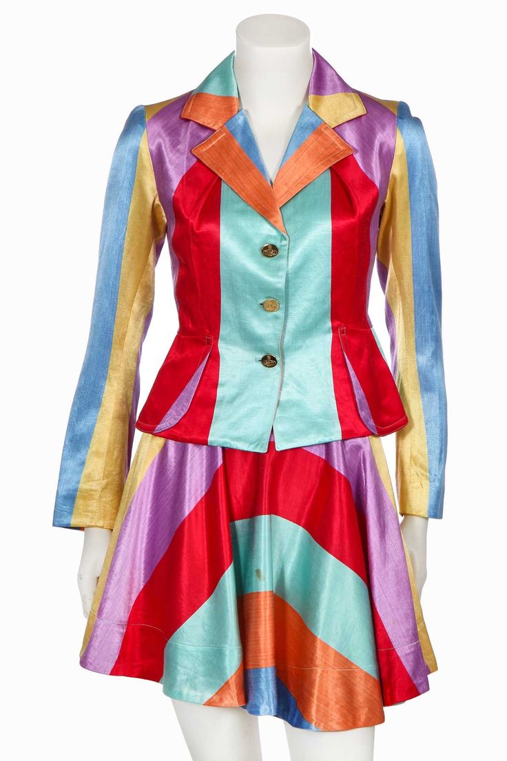 Clown Clothes, Satin Suit, Harlequin Pattern, Lots For Sale, Hotel Collection, April 16, Grand Hotel, Vintage Boutique, Vivienne Westwood