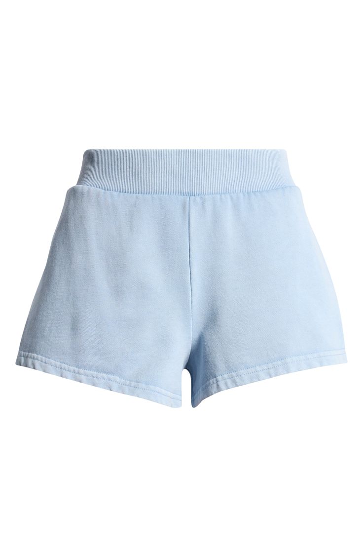 The weekend is calling, so answer in the kicked-back comfort of these relaxed shorts cut from a soft cotton-blend knit and topped with a comfortable, stretchy pull-on waistband. 2" inseam; 24" leg opening; 10" front rise; 13" back rise (size Medium) Pull-on style 80% cotton, 20% polyester Machine wash, tumble dry Imported Casual Bottoms With Built-in Shorts For Weekend, Solid Cotton Pajama Shorts In Athleisure Style, Comfy Bottoms With Built-in Shorts For Spring, Relaxed Fit Athleisure Pajama Shorts With Elastic Waistband, Basic Relaxed Fit Shorts, Casual Loungewear Shorts With Ribbed Waistband, Relaxed Fit Athletic Shorts With Elastic Waistband For Loungewear, Athleisure Relaxed Fit Pajama Shorts, Relaxed Cotton Pajama Shorts With Elastic Waistband