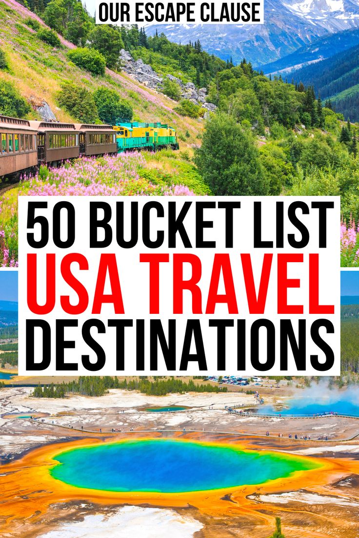 the ultimate bucket list for usa travel destinations