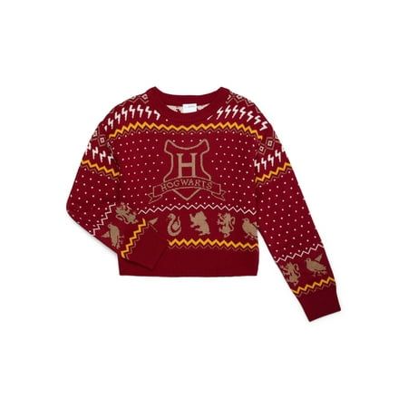 The Harry Potter Girls Sweater is a magical and cozy addition for young fans of the Wizarding World. Available in sizes 4 to 16, this sweater features enchanting designs inspired by the Harry Potter series, such as house crests or iconic symbols, adding a touch of Hogwarts magic to any outfit. Crafted in a soft, warm knit, it provides comfort and warmth for cooler days, making it ideal for school, playdates, or everyday wear. This stylish sweater is a must-have for any young witch or wizard, bri Harry Potter Sweater, Winter Fashion Cold, Harry Potter Girl, Iconic Symbols, Family Pajama Sets, Stylish Sweater, Harry Potter Outfits, Girls Sweater, Girls Fleece