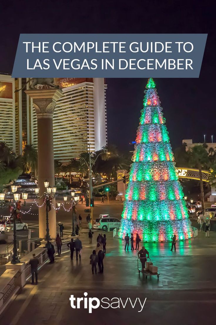 the complete guide to las vegas in december