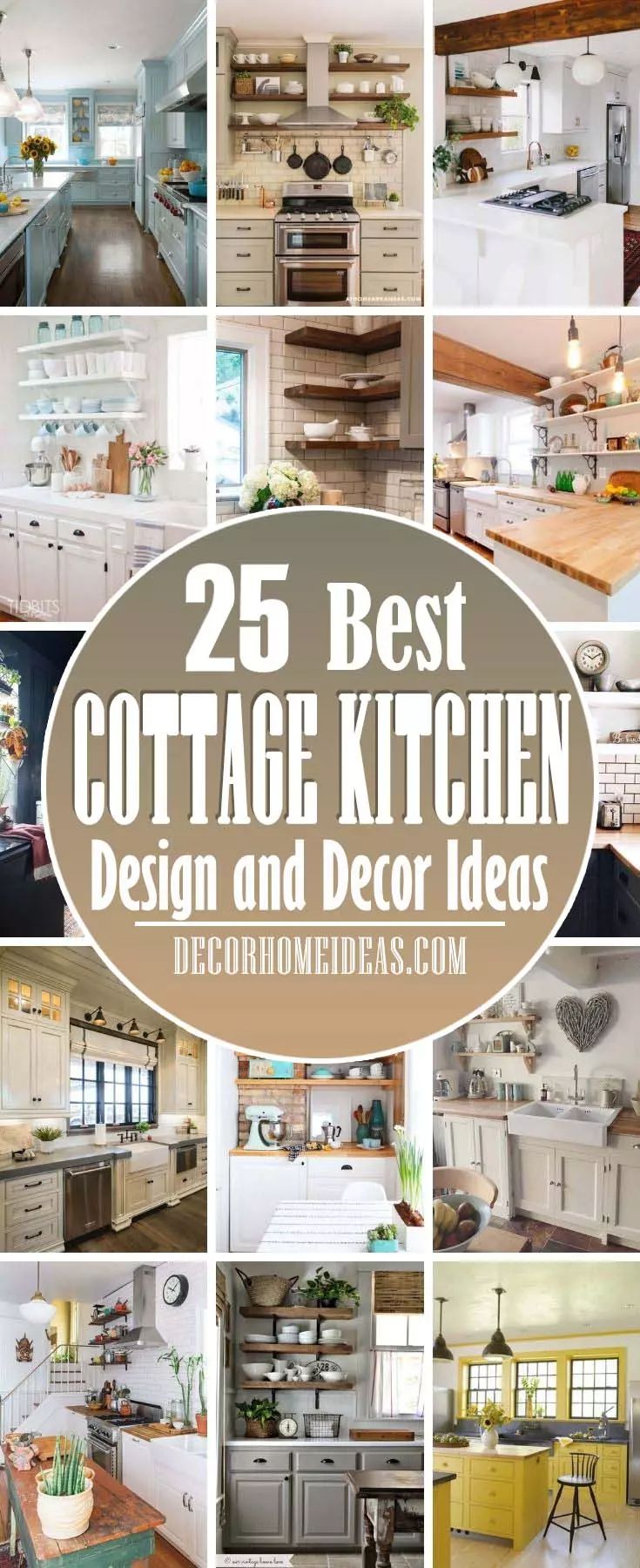 the 25 best cottage kitchen design and decor ideas for small spaces in your home or apartment