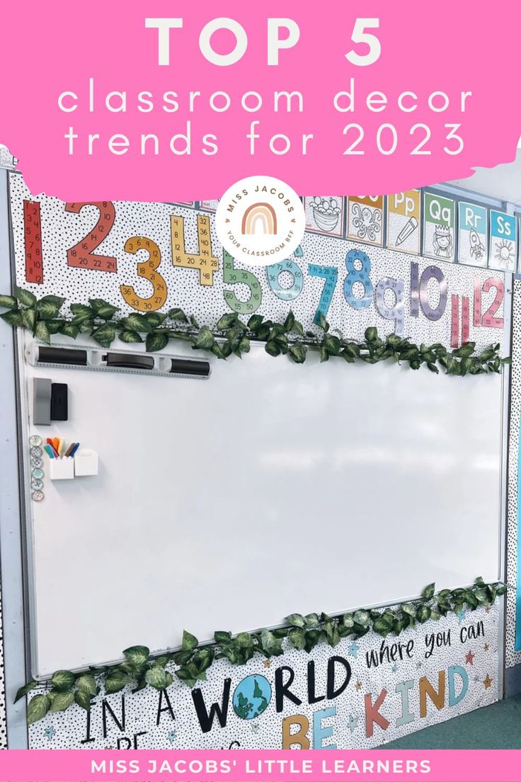 the top 5 classroom decor trend for 2013 in a world of kids's learning