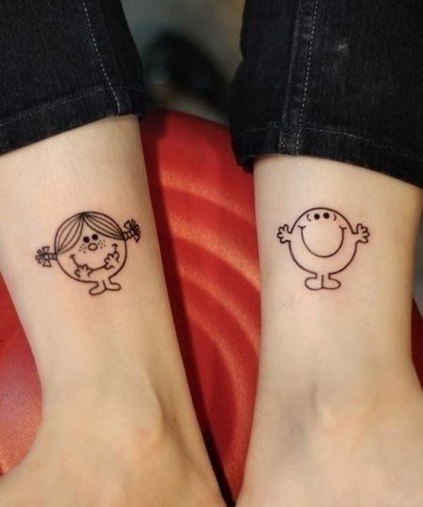 70+ Lovely Matching Tattoos | Cuded Mrs Tattoo, Couple Tattoos Love, Cute Matching Tattoos, Couple Matching Tattoo, Single Line Tattoo, Couples Tattoo Designs, Парные Тату, Matching Couple Tattoos, Friendship Tattoos