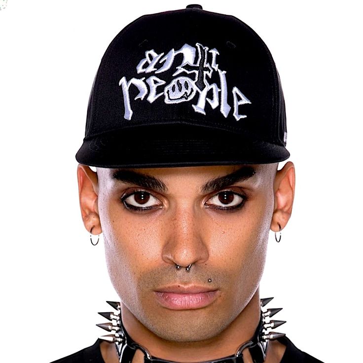 Brand New & Still In Original Packaging. Killstar Black Unisex Baseball Cap Style Hat. Features “Anti People” On The Front, “Killstar” On The Side, & “People= No Thanks” On The Back All Embroidered In White Lettering. Adjustable. 100% Cotton. See Pictures For Details. Tags: Gothic Goth Antisocial Trucker Hat Alternative Style Adjustable Cap, Adjustable Alternative Style Cap, Black Hip Hop Hat For Festival, Black Hip Hop Festival Hat, Edgy Snapback Hat For Streetwear, Trendy Short Brim Baseball Cap For Streetwear, Black Alternative Style Hats For Streetwear, One Size Streetwear Fitted Hat With Short Brim, Edgy Streetwear Cap