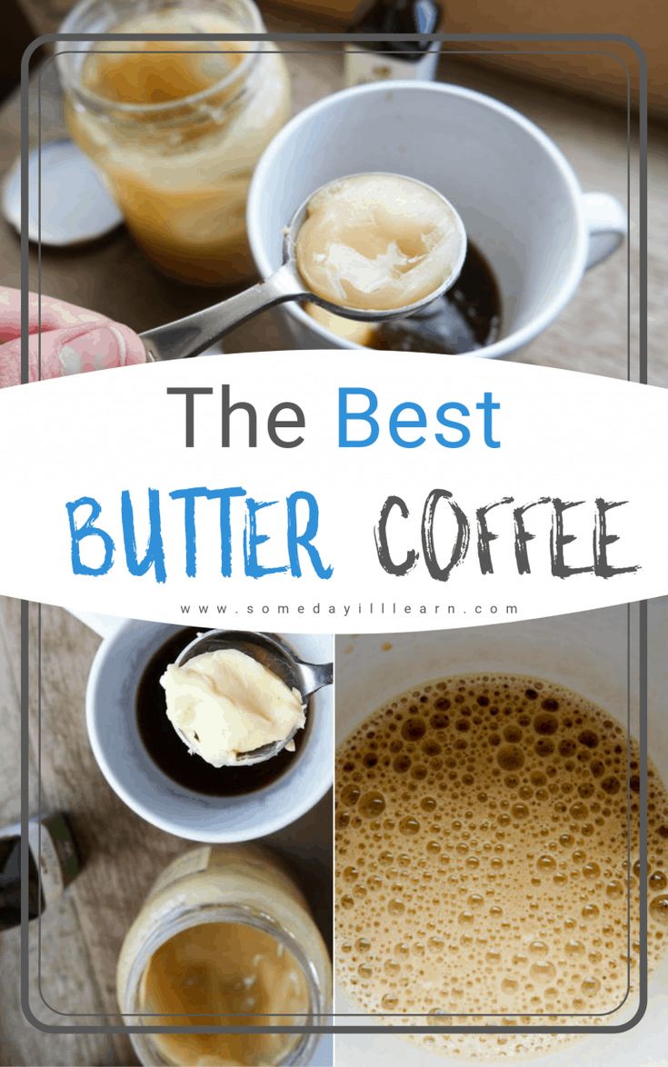 the best butter coffee recipe is made with two different ingredients and it's ready to be eaten