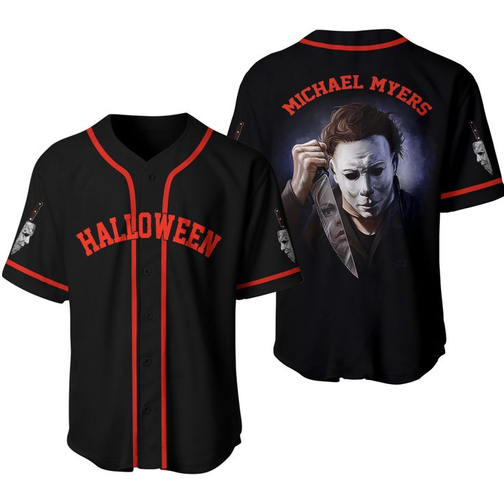 Introducing the Michael Myers Baseball Shirt, the ultimate Horror Jersey designed exclusively for the creepy fans out there. Embrace your love for all things spooky and showcase your unique style with this one-of-a-kind shirt.
Our Michael Myers Baseball Shirt is meticulously crafted with attention to every detail, ensuring a high-quality product that exceeds your expectations. Made from premium materials, this shirt offers superior comfort, durability, and breathability, making it perfect for everyday wear or as a standout piece for special occasions.
Featuring the iconic image of the infamous Michael Myers, this shirt is a must-have for any horror enthusiast. The vivid and meticulously printed graphic captures the essence of this legendary character, allowing you to pay homage to your fav Michael Myers Halloween, Baseball Shirt, Michael Myers, Severe Weather, Edgy Look, Jersey Design, Baseball Shirts, Baseball Jersey, Baseball Jerseys