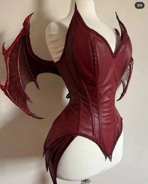 Kostum Halloween, Dragon Costume, Corset Fashion, Dragon Wings, Mode Kpop, Leather Corset, Mode Inspo, Halloween Kostüm, Halloween Disfraces