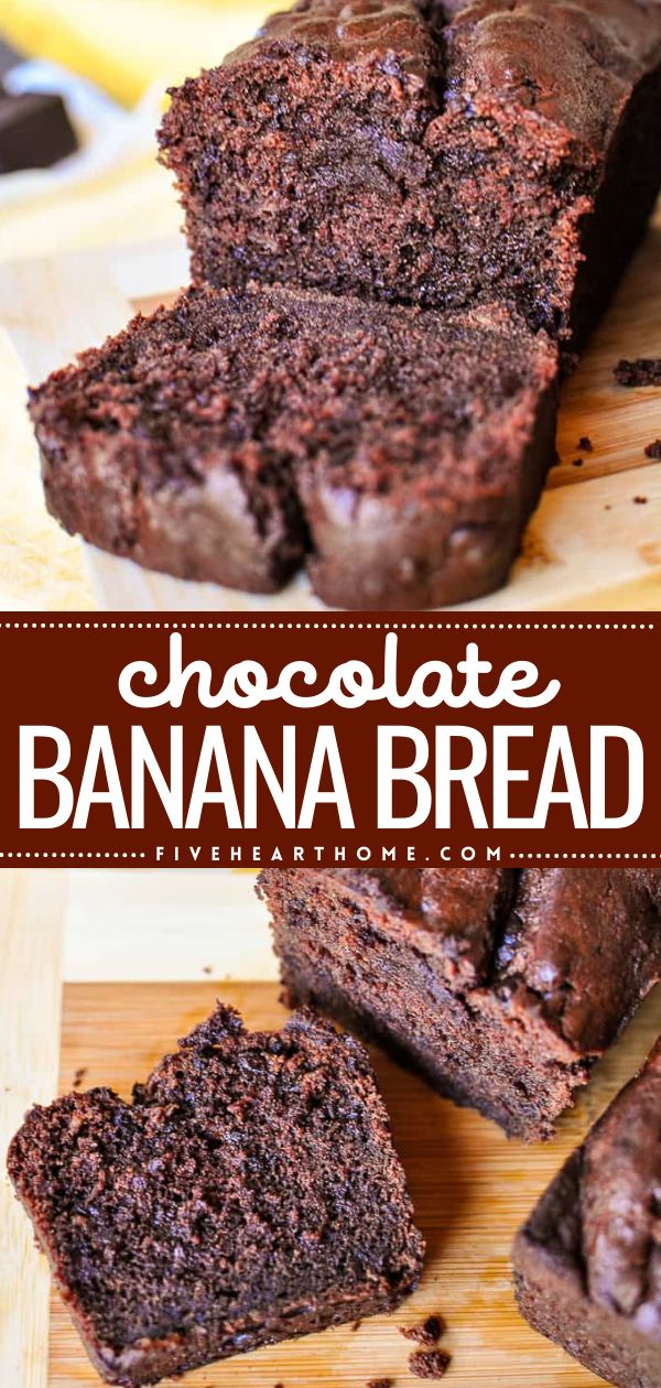 Wondering what to make with overripe bananas? Here's the BEST banana bread recipe! It's an easy breakfast on the go. Wonderfully moist and fudgy, this triple chocolate banana bread is the back-to-school food of your dreams! Best Recipes To Use Ripe Bananas, Too Many Bananas Recipe, Uses For Overripe Bananas, Overripe Bananas Recipes, Things To Make With Old Bananas, Leftover Banana Recipe, What To Do With Brown Bananas, Recipes For Ripe Bananas Easy, Overripe Banana Recipes Easy