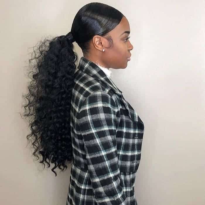 Slick Ponytail, Slicked Back Ponytail, Wigs Black, Weave Ponytail Hairstyles, Sleek Ponytail Hairstyles, Weave Ponytail, Women Wigs, Black Ponytail Hairstyles, Color Skin