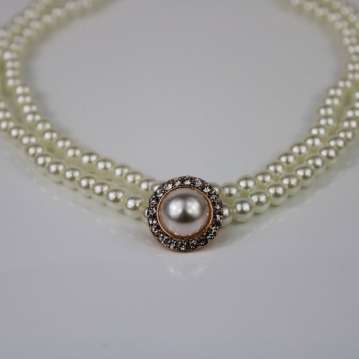 WHITE GOLD FINISH Pearl Bead Double Layer Necklace Pearls, are believed to bring health, fortune, luck and prosperity to the wearer. Long a symbol of elegance and good taste, pearls remain this beloved monarch's personal signature, symbols of her presence and her power. According to history and the myths, pearls are symbolic of wisdom gained through experience. The gems are believed to offer protection, as well as attract good luck and wealth. They are well-known for their calming effects. Thank you very much for shopping with us,  if you have any questions or need any help,  feel free to send us a message. JEWELLERY ESSENCE Layered Pearl Necklace, Double Layer Necklace, Layer Necklace, Engagement Wedding, Pink Tourmaline, Gift Giving, Pearl Beads, Layered Necklaces, Gold Finish