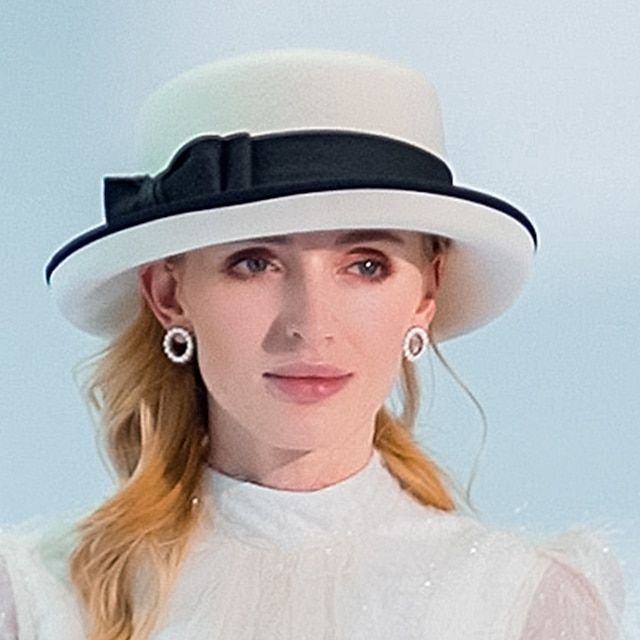 Hats 100% Wool Fedora Hat Casual Tea Party Elegant With Bowknot Headpiece Headwear 2024 - $79.99 Casual Tea Party, Wholesale Hats, Cheap Party, Wedding Party Accessories, Wool Fedora Hat, Elegant Hats, Wool Fedora, Casual Hat, Classic Theme