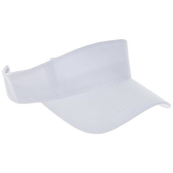 Protect your eyes and face from the sun this spring with simple accessories like our White Sun Visor! This visor boasts a classic shape and is constructed from white fabric. The size can be adjusted with the hook and loop patches in the back to get the perfect fit for you. If you're feeling creative, this hat is also the perfect blank canvas for fabric paint, patches, and more embellishments! Details: 	 Length: 10 1/2" 	 Width: 6" 	 Height: 4" 	 Content: 100% Cotton 	 Care: Spot Clean Only Adjustable Summer Baseball Cap With Uv Protection, Adjustable Fit Baseball Cap With Uv Protection For Summer, Summer Baseball Cap With Uv Protection And Adjustable Fit, White Visor With Curved Brim For Outdoor, White Outdoor Visor With Curved Brim, Spring Sports Visor With Adjustable Fit, White Curved Brim Visor For Outdoor, White Curved Brim Visor With Uv Protection, Spring Baseball Cap With Adjustable Visor