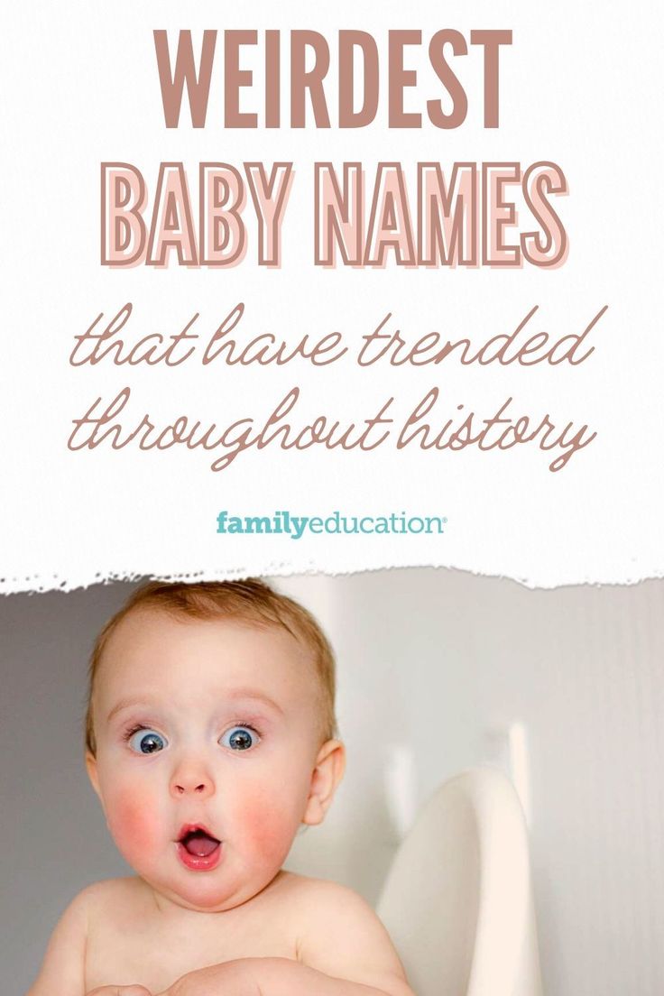 the weirdest baby names that have tried through history