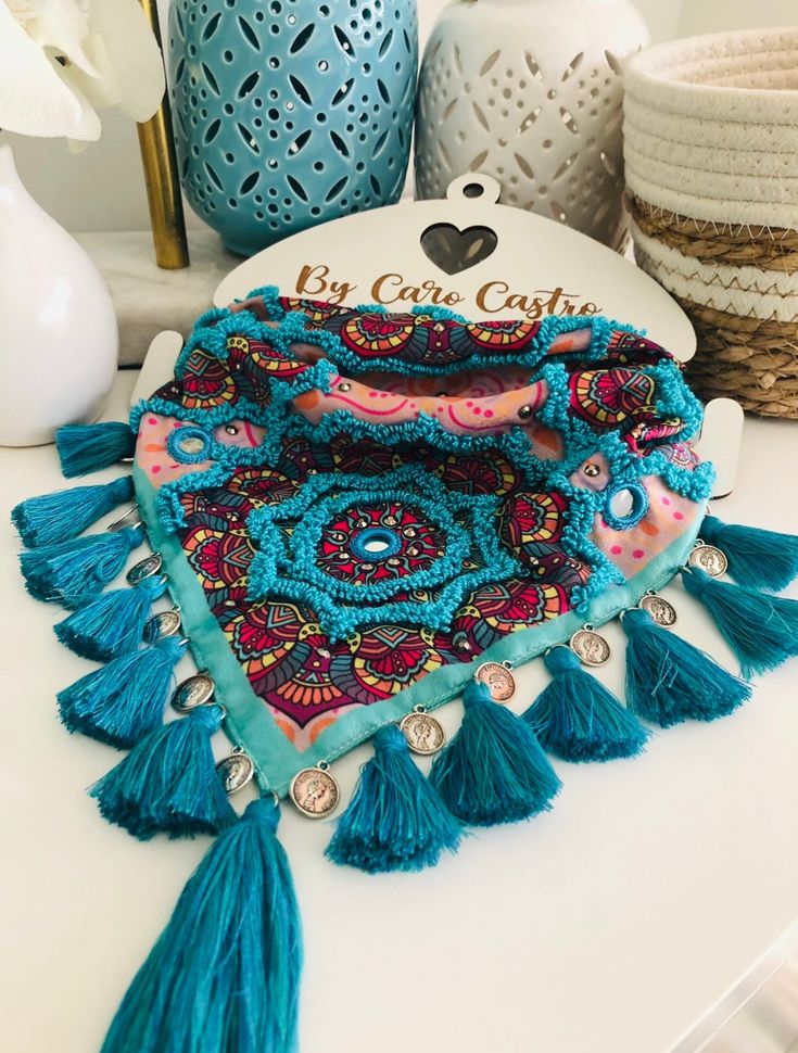 Hand-embroidered colorful silk scarves with mirror appliqués and tassels Embroidered Scarves, Beaded Jewelry Pattern, Embroidery Fashion Detail, Embroidered Scarf, Art Scarves, Bandana Scarf, Embroidery Fashion, Refashion Clothes, Jewelry Patterns