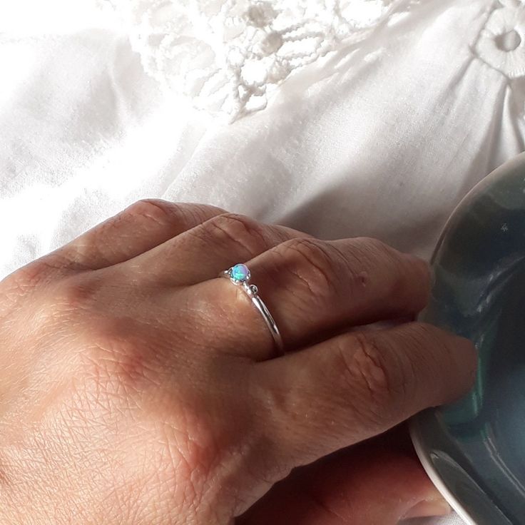 Daughter Rings, Mother Daughter Rings, Daughter Ring, Opal Silver Ring, Silver Rings Simple, Ring Opal, Simple Ring, Garnet Bracelet, Jewelry Simple