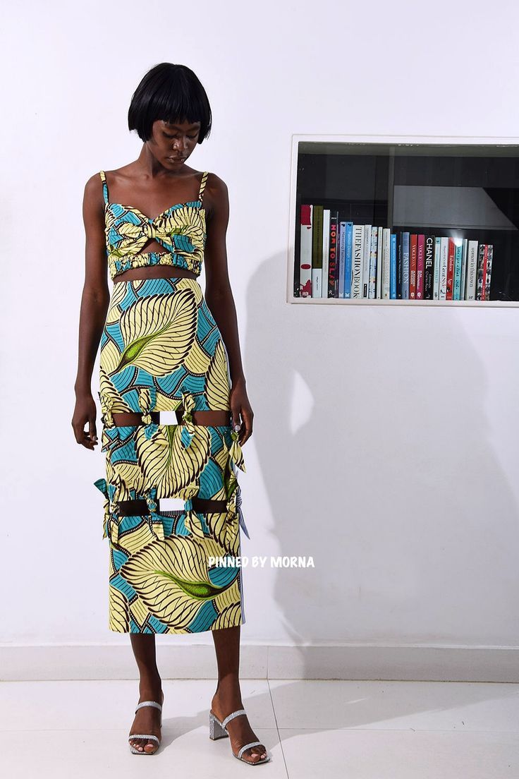 Prints Clothes, Lisa Folawiyo, Nigerian Fashion Designers, Skirt With Bow, Trendy Ankara Styles, Maid Of Honour Dresses, Nigerian Styles, Ankara Style, Dresses Style