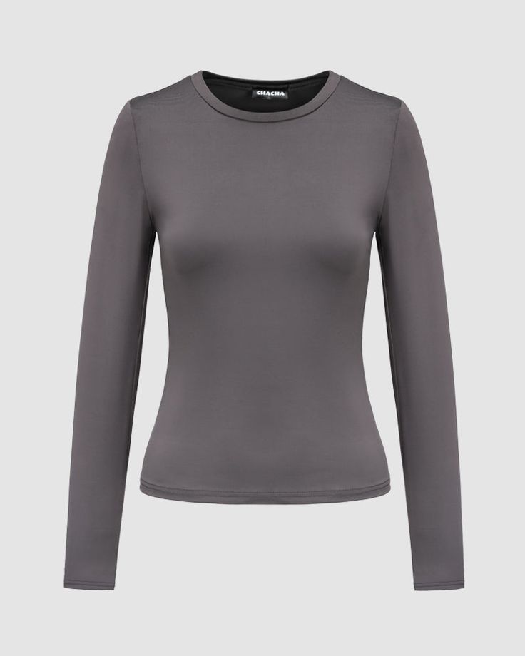 Details: Essential long-sleeve topTop Length: NormalSleeve Length: Long SleevesMaterials:95% Cotton + 5% Spandex Elastane Long Sleeve Top For Layering, Basic Long Sleeve Tops With Thumbholes, Black Long Sleeve Tops With Thumbholes, Fitted Long Sleeve Top With Thumbholes, High Stretch Long Sleeve Top For Layering, Elastane Tops With Thumbholes, Stretch Crew Neck Long Sleeve Top, Gray High Stretch Tops With Thumbholes, Stretch Elastane Long Sleeve Crew Neck Top