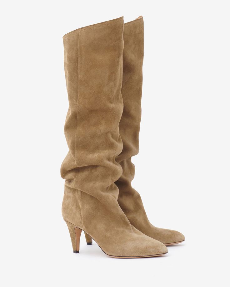 100% Suede Slim conical heels Heel height approx. 75mm/3 inches Pull on style Softly pointed toe Cotton Casual Pants, Jeans With Heels, Style Inspiration Fall, Dream Style, Isabel Marant Etoile, Trend Report, Fall Fits, Classic Wardrobe, Simple Chic