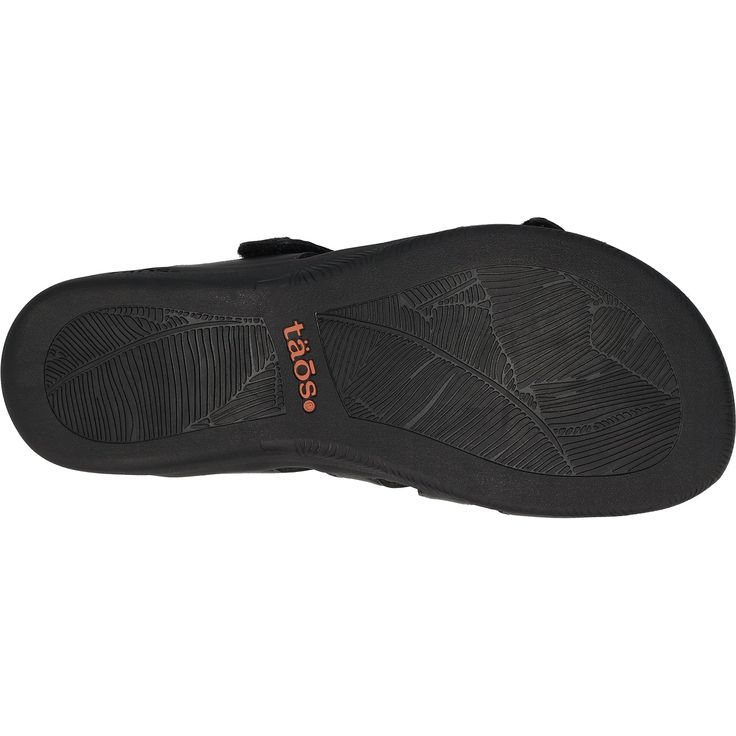 The Taos Double U is a casual women's leather slide sandal with two adjustable straps and pyramid stud hardware accents. These Taos Double U Black Leather Women's Sandals have the following features: Upper Material Leather Adjustable Strap Arch Support Premium microfiber Footbed Lining Forefoot Cushioning Hook and Loop Closure Insole Molded, Contoured Polyurethane and microfiber covered with Cool Recovery Foam Premium microfiber Lining Metatarsal Support Outsole Flexible, durable rubber Heel Hei Leather Flat Sport Sandals With Adjustable Strap, Leather Sport Sandals With Adjustable Strap, Flat Leather Sport Sandals With Adjustable Strap, Leather Slides With Studded Rubber Outsoles, Leather Sport Sandals With Arch Support, Leather Open Toe Slides With Studded Rubber Outsoles, Leather Slides With Adjustable Strap, Flat Shape, Adjustable Leather Slip-on Slides, Leather Flat Sport Sandals With Arch Support