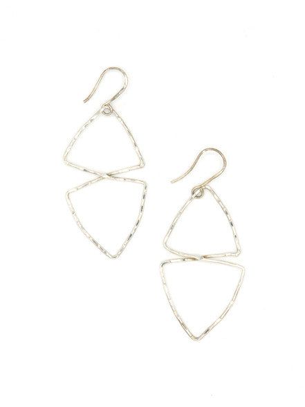 The Good Fortune Textured Earrings by Fair Anita offer a fresh take on traditional large silver hoops. Featuring a bold geometric design with a hammered texture, these silver dangle earrings bring just the right touch of sparkle and elegance to your look. Perfect for dressing up or adding a unique flair to your everyday style, they’re a must-have for any jewelry collection. Sustainable Materials Alpaca silver earrings. Please note that the pendants themselves have nickel in them, but the ear wir Fair Trade Jewelry, Silver Dangle Earrings, Good Fortune, Silver Earrings Dangle, Silver Hoops, Geometric Design, Fair Trade, Geometric Shapes, Alpaca