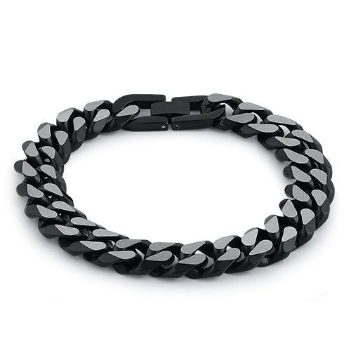 Width: 13.0mm

Band width: 4.0mm

Length: 8", 9"



Metal: Stainless Steel

Finish: High Polish Stainless Steel Bracelet, Link Bracelets, Mens Bracelet, Leather Bracelet, Stainless Steel, Band, Bracelet, Leather, Black