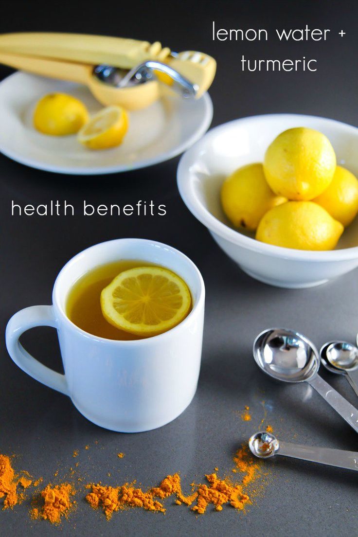 lemon water and turment for health benefits