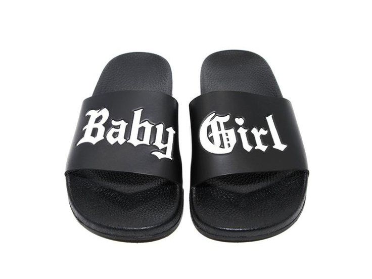 Baby Girl slides are super soft bottoms & comfy for ya daily looks!! - US women size - Fit true to size, if you are in between sizes or have wide feet, SIZE UP! Luxury Slides, Cute Slides, Slides For Women, Womens Slides, Slides Shoes, Black 7, Daily Look, Comfy Fits, Cute Shoes