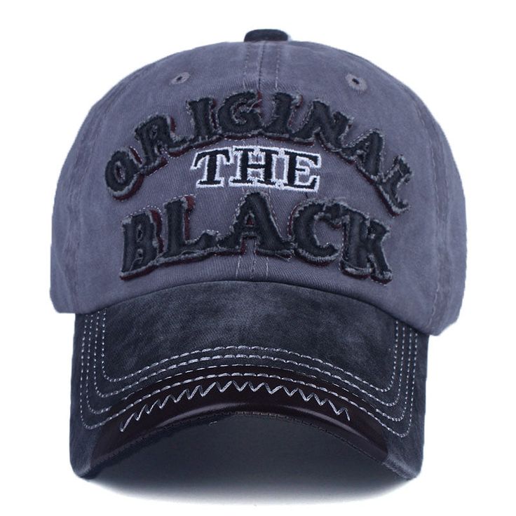 Item Type: Baseball Caps Strap Type: Adjustable Pattern Type: Letter Style: Casual Hat Size: One Size Hat Size: 7 1/4 Gender: Unisex Material: COTTON season: summer and Autumn Fabric: denim thickness: secondary Suitable crowd: adult men and women style: fashion Black Snapback Baseball Cap With Letter Print, Black Snapback Hat With Letter Print And Curved Bill, Black Baseball Cap With Embroidered Logo, Black Curved Brim Baseball Cap With Embroidered Logo, Adjustable Black Baseball Cap With Embroidered Logo, Black Trucker Hat With Letter Print For Outdoor, Black Cotton Hat For Summer, Black Cotton Summer Hat, Summer Cotton Hat In Black