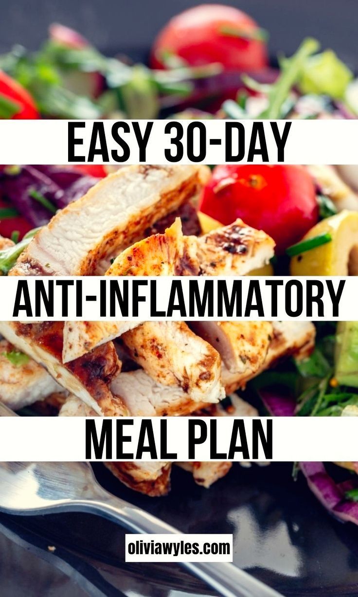 Here is a great 30 Day Anti-Inflammatory Diet Meal Plan to help reduce inflammation. 30 days of anti-inflammatory breakfast ideas, lunch ideas, and dinner ideas to get your body back on track. 1200 Calorie Diet Meal Plans, Inflammation Diet Recipes, Eat Natural, Inflammation Foods, Inflammation Recipes, Anti Inflammation Recipes, Inflammation Diet, Ideas Lunch, Anti Inflammation