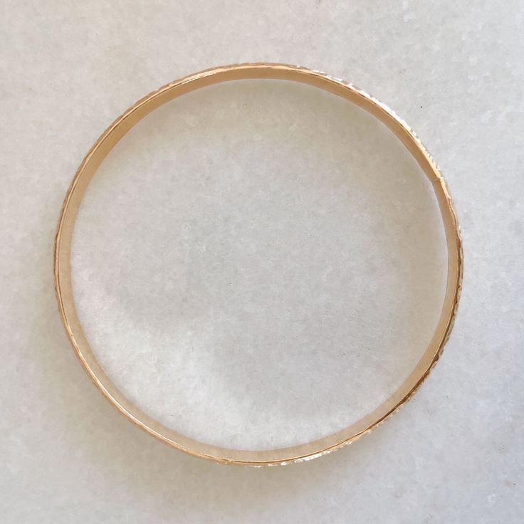 We miss y Minimalist Handmade Gold Bangle, Dainty Hammered Bangle Bracelet, Rose Gold Brass Bangle, Everyday Gold Hammered Bangle, Dainty Adjustable 14k Gold Bangle, Adjustable Dainty 14k Gold Bangle, Everyday Stackable Rose Gold Bangle, Everyday Gold Engraved Bangle, Rose Gold Round Bracelets In 14k Gold Filled