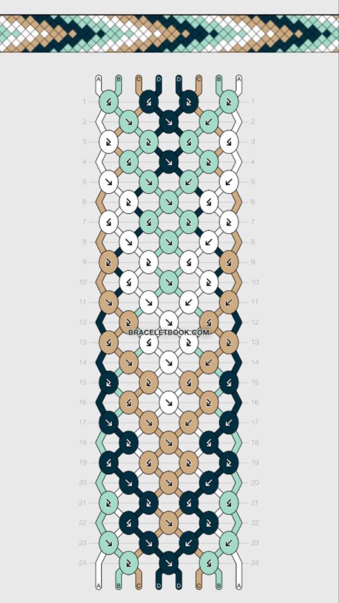 a cross stitch pattern with different colors and shapes