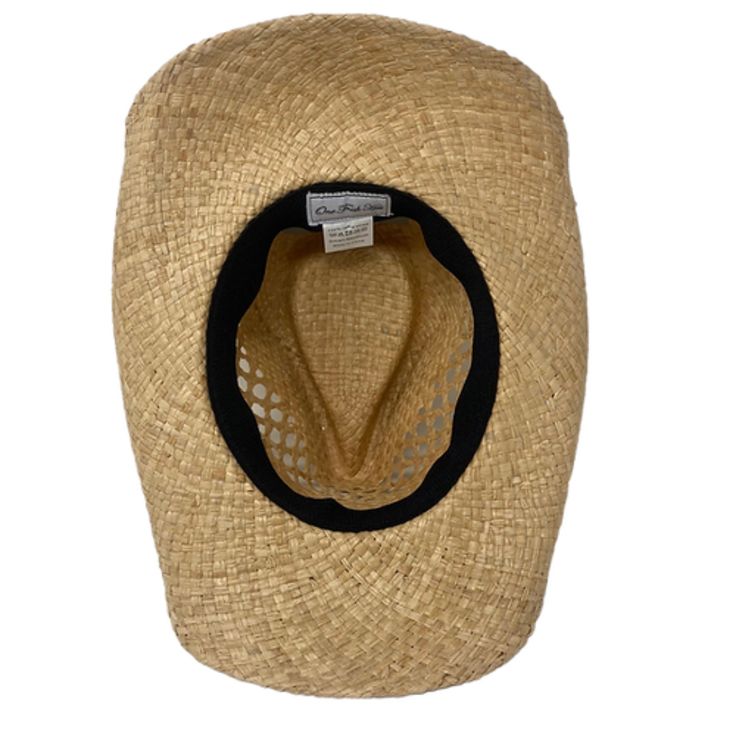 Frontier Straw Hat With Leather Band Going on another adventure? The Red Rocks cowboy (or cowgirl) hat is the perfect companion for any trip you may have planned. Made with light weight and durable raffia straw, this style is sure to please both aesthetically as well as in regards to comfort. Featuring a cognac colored leather band adorned with white cotton twine this hat is both playful and serious. Complete with a shapeable wire brim and absorbent elastic cotton sweat band you'll be able to ri Country Style Toquilla Straw Hat For Travel, Country Style Toquilla Straw Sun Hat For Travel, Natural Western Straw Hat For Travel, Country Style Straw Hat With Short Brim For Travel, Country Style Fedora Straw Hat For Travel, Country Style Short Brim Straw Hat For Travel, Western Travel Straw Sun Hat, Country Style Straw Hat With Adjustable Fit, Adjustable Western Panama Hat For Outdoor