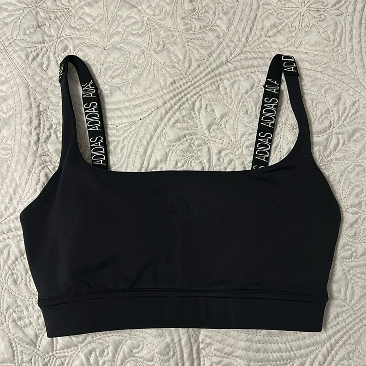 Adidas Sports Bra In Black. Light Removable Padding. Adjustable Straps. New Without Tags. Never Worn. Free Shipping (Price Non-Negotiable)! Adidas Sports Bra, Adidas Sport, Adidas Black, Sports Bras, Black Light, Black Adidas, Adidas Women, Women's Intimates, Adjustable Straps